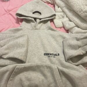 Essentials Gray Hoodie for women